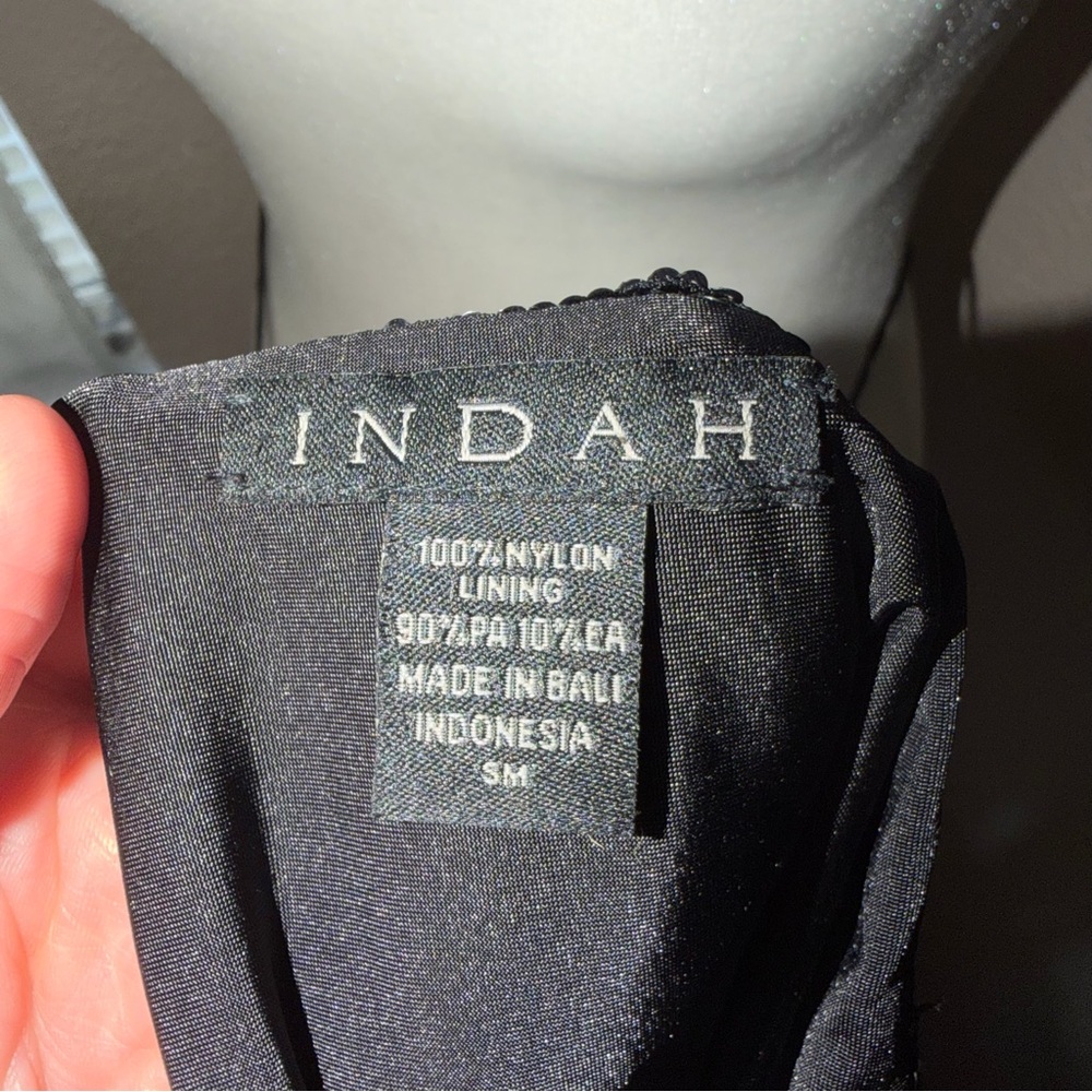 INDAH Sequin Halter Top - Picture 9 of 10